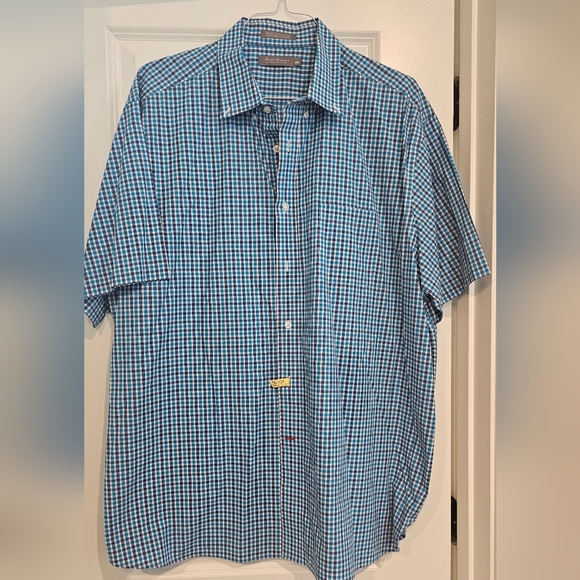 Men's short sleeve button down casual shirt - Picture 2 of 2